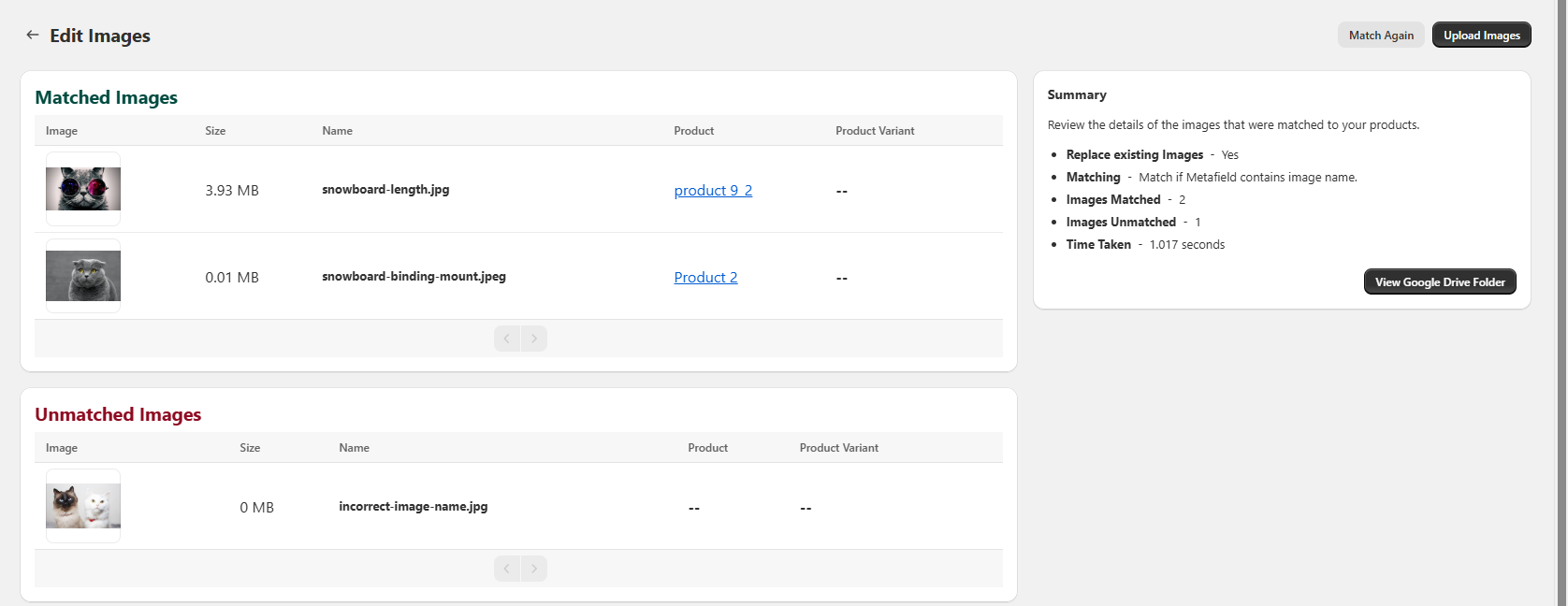 Metafield Contains Name 2